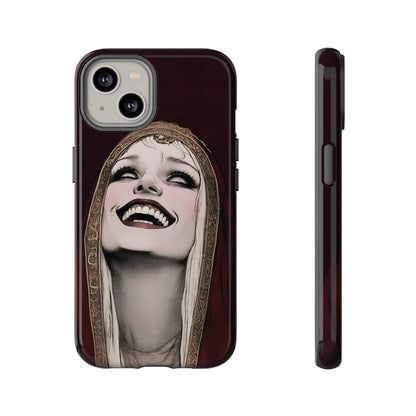 Phone Case — Gothic Laughing Nun Dark Art Protective Cover