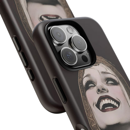 Phone Case — Gothic Laughing Nun Dark Art Protective Cover