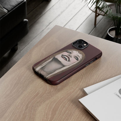 Phone Case — Gothic Laughing Nun Dark Art Protective Cover