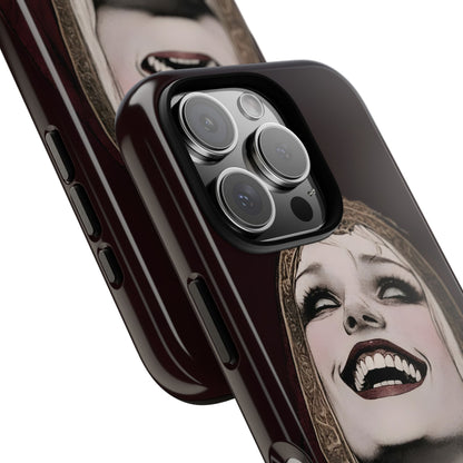 Phone Case — Gothic Laughing Nun Dark Art Protective Cover
